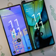 A photo of two Pixel 7s, side-by-side